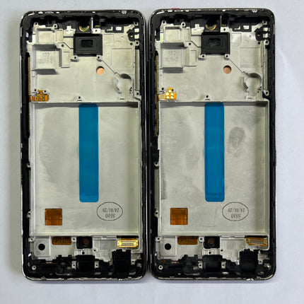 LCD Assembly With Frame (Without Finger Print Sensor) Compatible For Samsung Galaxy A52 5G (A526 / 2021) / A52S (A528 / 2021)