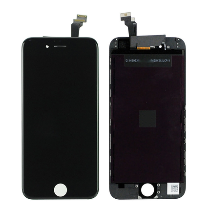 Replacement LCD Assembly Compatible With iPhone 6 White/Black AAA Quality (ESR + Full View)