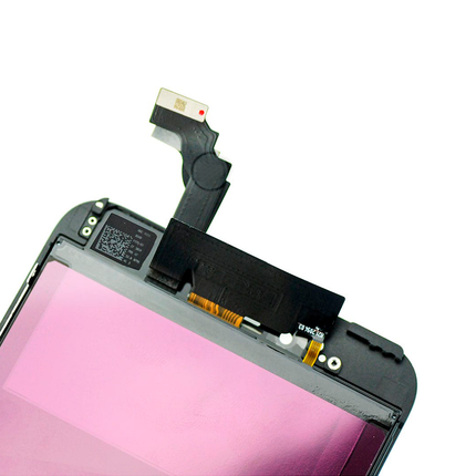 Replacement LCD Assembly Compatible With iPhone 6 Plus White/Black AAA Quality  (ESR + Full View)